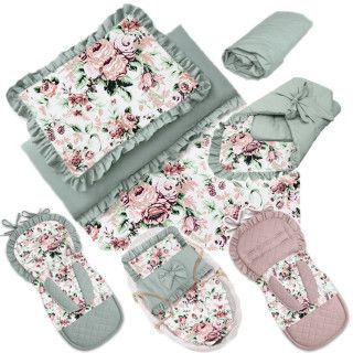 .Dzikie róże + brudny róż z FALBANAMI 2