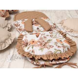 Uniwersalna wkładka do spacerówki z pikowaną bawełną,...